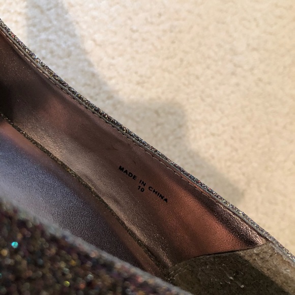 Call It Spring Brown Glitter 2inch Heels - Picture 6 of 6